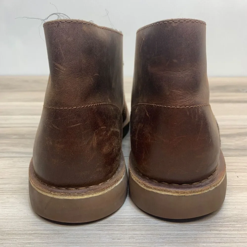 Clarks Men's Bushacre 2 Chukka Boot Desert Leather Brown US 11.5 M‎
